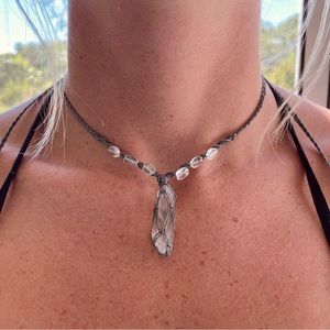 Quartz Necklace Handmade by Me!